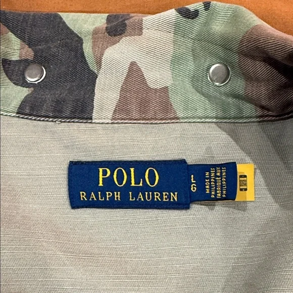 Polo by Ralph Lauren Camouflage Shirt Jacket - Picture 4 of 4